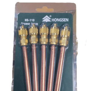 Valvula De Servicio De 1/4 Refrigeración Tm Hongsen 5 piezas