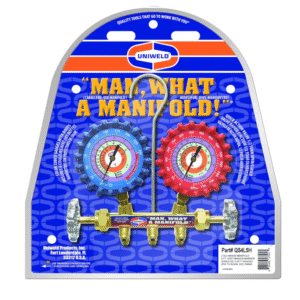 JUEGO DE MANOMETROS 2 VALVULAS MANGUERAS DE 5 PIES