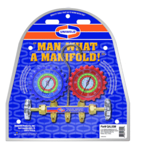 Juego Manifold para R22/404/134A 5ftSoft Magic QAL5SM Uniweld con Mangueras