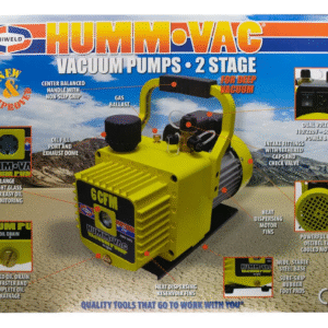 Bomba de VacÃo Uniweld 6CFM 1/2HP 2 Etapas 110/220V Refrigeración